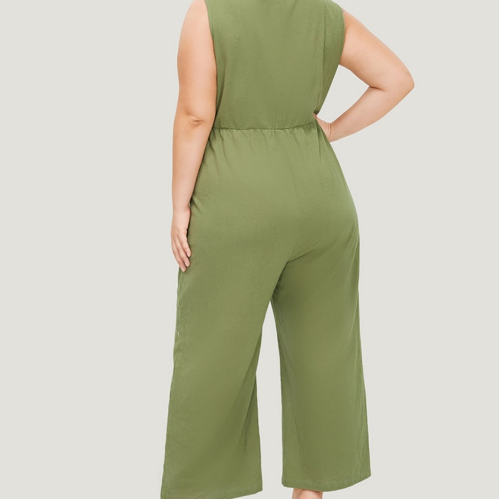 Nwot Bloomchic Plain Pocket Button Through Tank J… - image 3